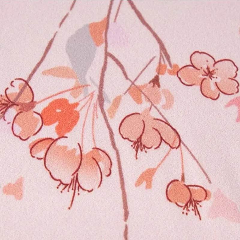 100% Mulberry Silk Luxury Square Silk Scarf Dreamy Jiangnan Design 68 x 68 Cm - Image 10